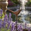 Metal Bird Garden Stakes Set of 2 Decorative Outdoor Yard Ornaments for Patio Lawn Planter Decorations Iron Art Garden Accessories