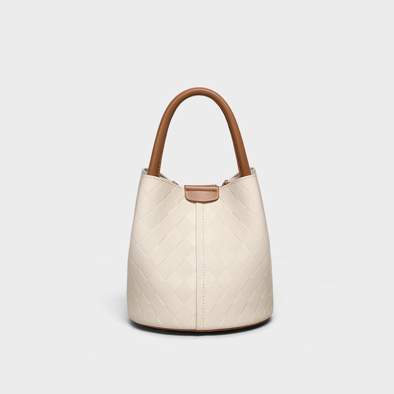 Bucket Bag Women's New Autumn and Winter Crossbody Bag Genuine Leather Shoulder Bag Handbag Handbag Commuting Women's Bag