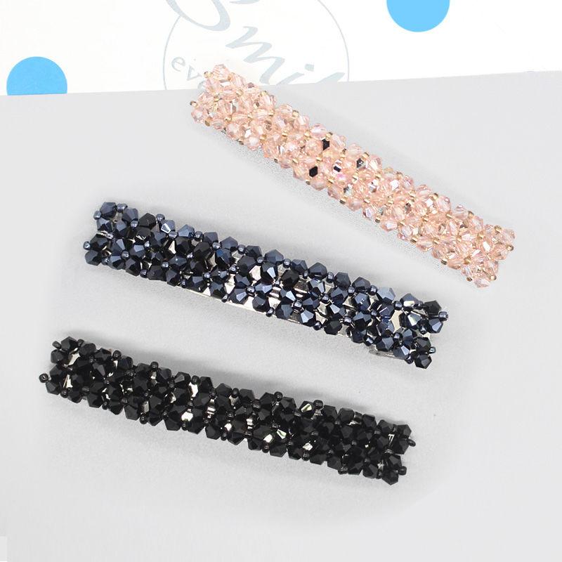 Flash Drill Metall Haarspange für Frauen Elegantes Temperament Seitenclip Mode Mädchen Haarnadel Haaraccessoires