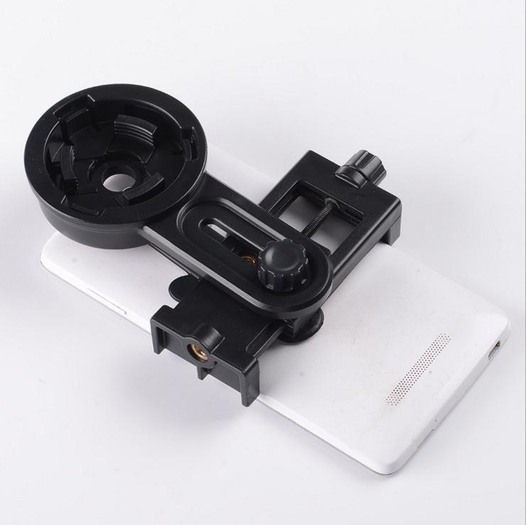 Universal Adapter for Telescope and Microscope: Mobile Phone Holder for Bird Watching and Astronomy.