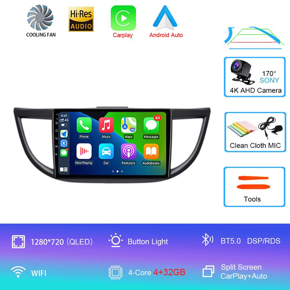 

Автомагнитола Android 14 Carplay Auto Мультимедийный плеер Для Honda CRV CR-V 2012-2016 WIFI+4G DSP Авторадио Стерео 2din Головное устройство
