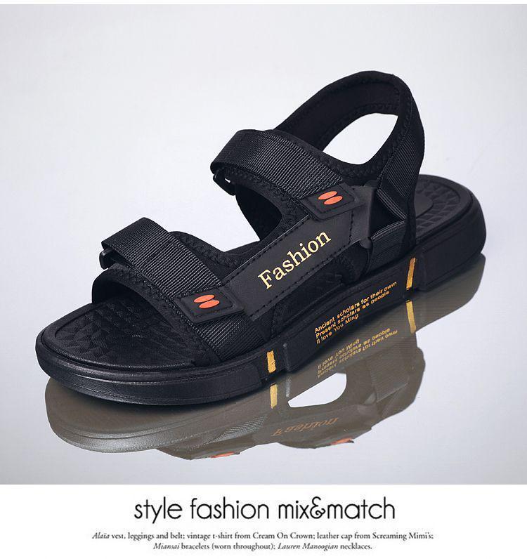 Summer Sandals: Non-slip, Odor-resistant, Wear-resistant Sports Beach Shoes with Velcro