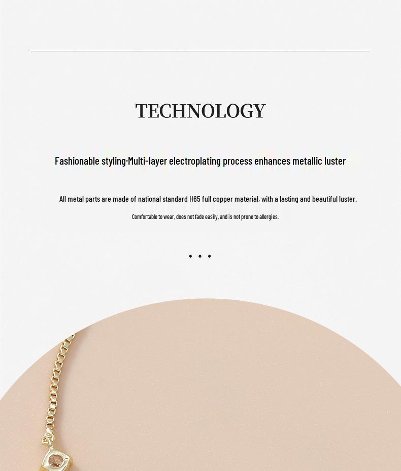 Elegant Zircon Heart Drawstring Bracelet - Luxurious, High-End Jewelry for Women