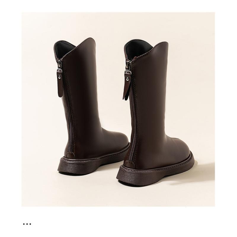Mädchen Hohe Stiefel Prinzessin Ritter Stil Kinder Hohe Stiefel