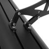 Universal Aluminum Adjustable Double Deck GT Rear Trunk Wing Spoiler Black