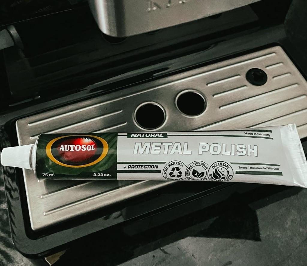 AUTOSOL Metal Polish Natural 75ml German Japanese Instruction Label Included (Tube Type) Capacity, Specifications,