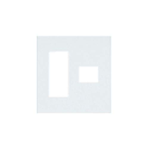 Panasonic Cosmo Series Wide 21 Outlet Plate for 4, for 3 + 1, White WTF8074W