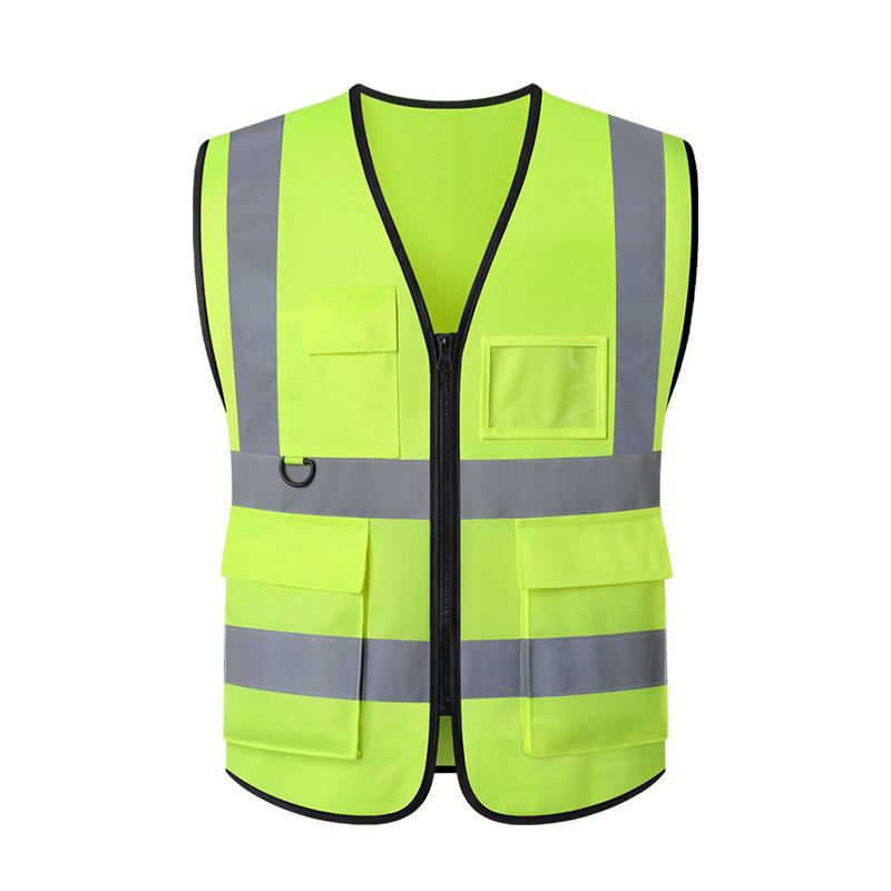 Reflective Vest for Sanitation, Gardening, Traffic, Construction, and Takeaway