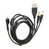 with Lighting 3.5mm Audio Jack Cord Gaming Headset Cable for SteelSeries Arctis Sound Enhancement