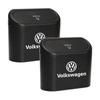 Car Vehicle Case Storage Box Black ABS Square Pressing Trash Can For Volkswagen B5 B6 B7 T4 T5 Golf 4 5 6 7 Polo Passat Tiguan Jetta Gol