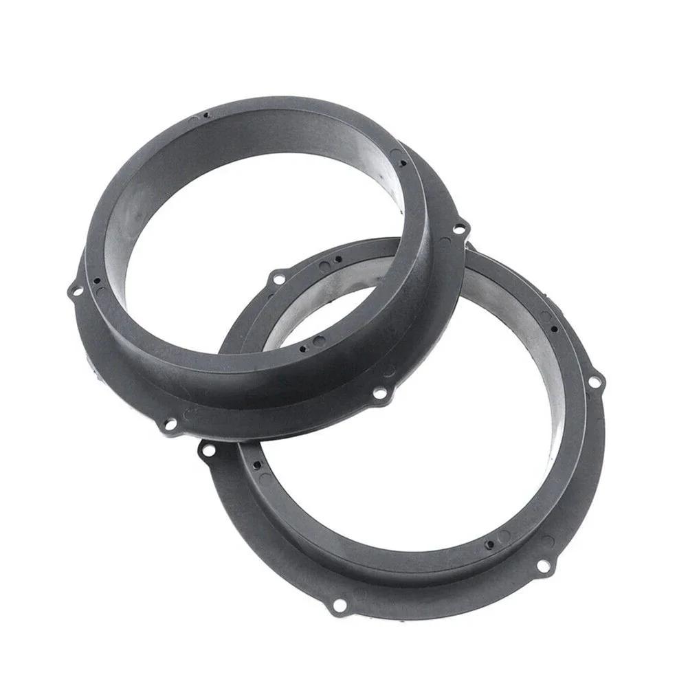 For Tiguan For Passat Car Speaker Spacer Ring 6.5 Inch Holder Loud Speaker Spacers Mat Pad Bracket Auto Accessories 2PCS