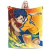 Anime Tsurugi Kyousuke Inazuma Eleven Blanket Fleece Spring Autumn   Warm Throw Blanket for Bedding Bedroom Plush Thin Quilt