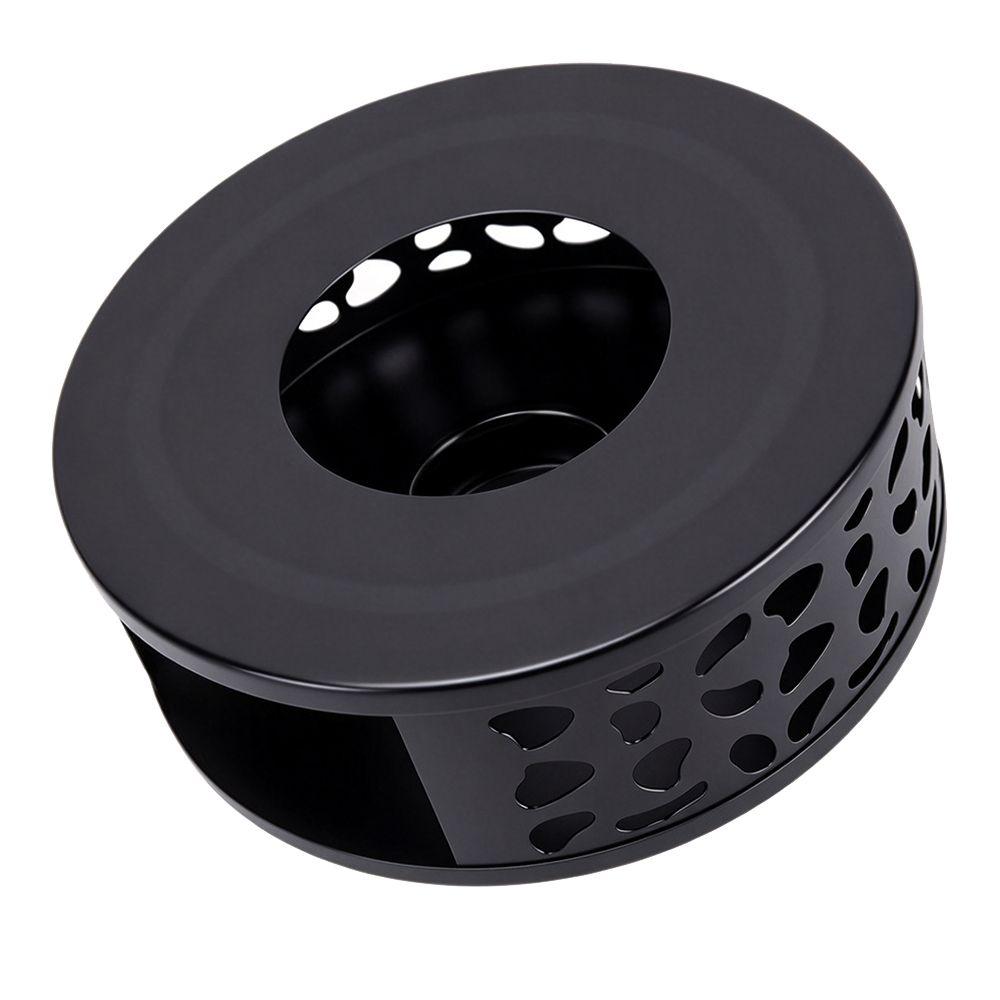 3 PCS Set 5.91 Inch Base Teapot Warmer Brushed Finish Heating Base Durable Tea Warmer Base For Tea