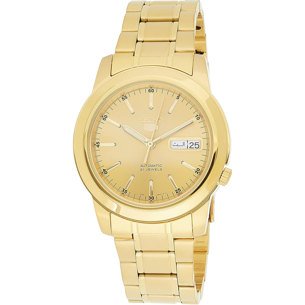 Seiko 5 Automatic Men s Watch SNKE56K1 Stainless Steel Water Resistant 21 Jewels