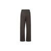 Fear of God Essentials Fleece-Lined Relaxed Sweatpants With Letter Logo Print Unisex Bottoms Off-Black FOG-FW22-417