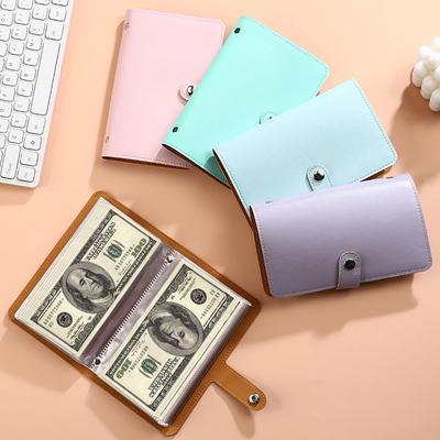 Coin Collection Album Tickets Collection  Album for Tickets 50Pages Saving Piggy Banks Cash Collect Book Money Organizer