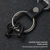 Carbon Fiber Car Keychain Metal Anti Loss Portable Key Ring For BMW I3 I4 E46 E90 E60 F30 F10 X1 X2 X3 X5 X4 X6 X7 G30 G20 G32