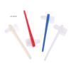 1Pcs Double Head Manual Toothbrush Portable False Teeth Cleaner Denture Care Supply In Blue Red White Colors
