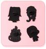 Demon Hunting Brooch Girl Cartoon Badge Creative Clothing Hat Bag Accessories Gift