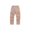 Li Ning X Line Friends Collaboration Multi-Pocket Casual Long Pants Women Bottoms Brown AKXQ546-2