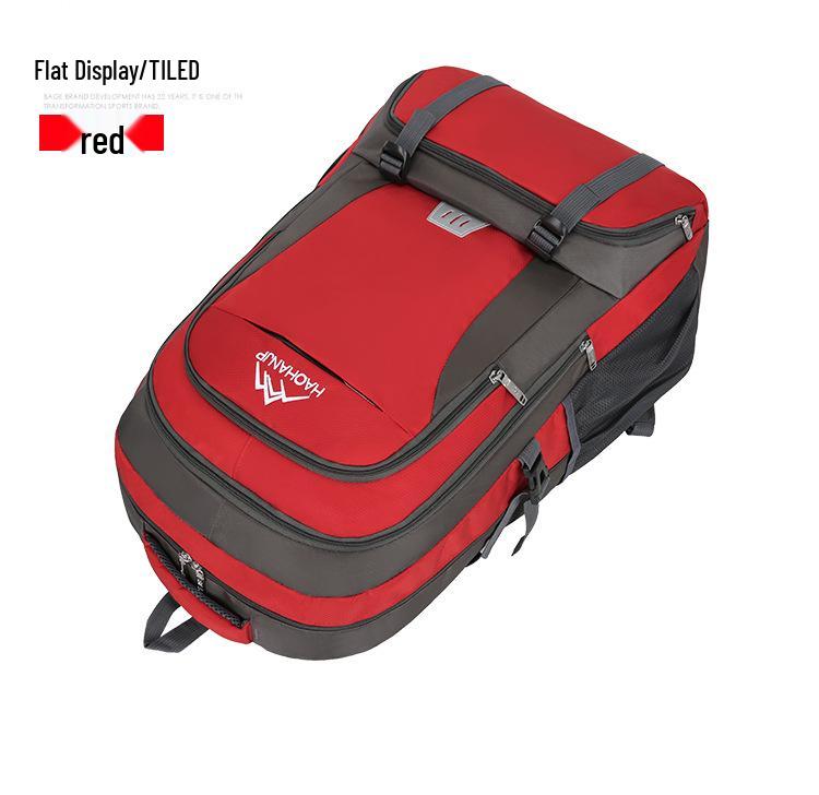 Men's Large Capacity Multifunctional Hiking Backpack - Lightweight Outdoor Travel Bag