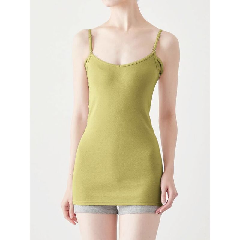 Pure Cotton Camisole Sweat-Absorbent Quick-Dry Underwear Japanese Style Women's Base Layer Shirt N168