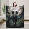 Hollow Knight The Knight Blanket Warm Soft Plush Throw for Couch Bed Flannel Bedspread Comfortable Gift for Girls Boys
