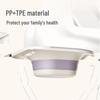 Foldable Sitz Bath Basin for Postpartum and Pregnancy Care - Toilet-Style Wash Basin for Intimate Hygiene