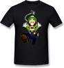 Men'S Luigis Mansion T-Shirt Tee Black