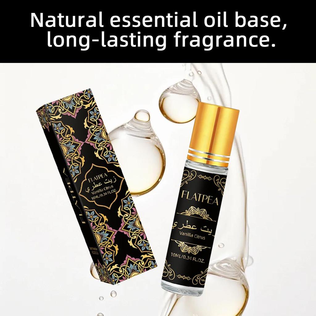 Elegant Unisex Ambergris Perfume Oil: Long-lasting, Charming, and Portable - 10ml