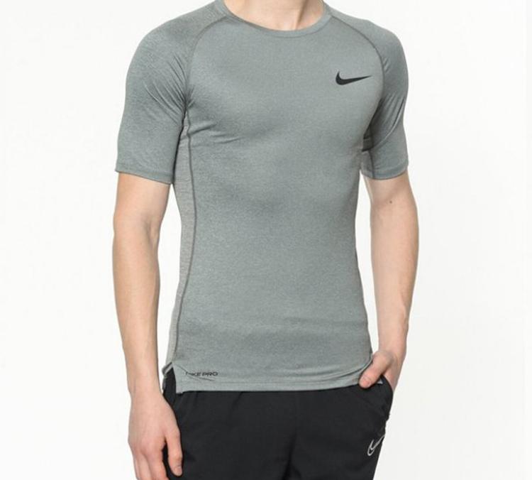 Nike T Shirt Men's Light Smoke Gray BV5632-085