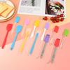 Two-Piece High-Temperature Silicone Spatula Set for Baking and Mixing