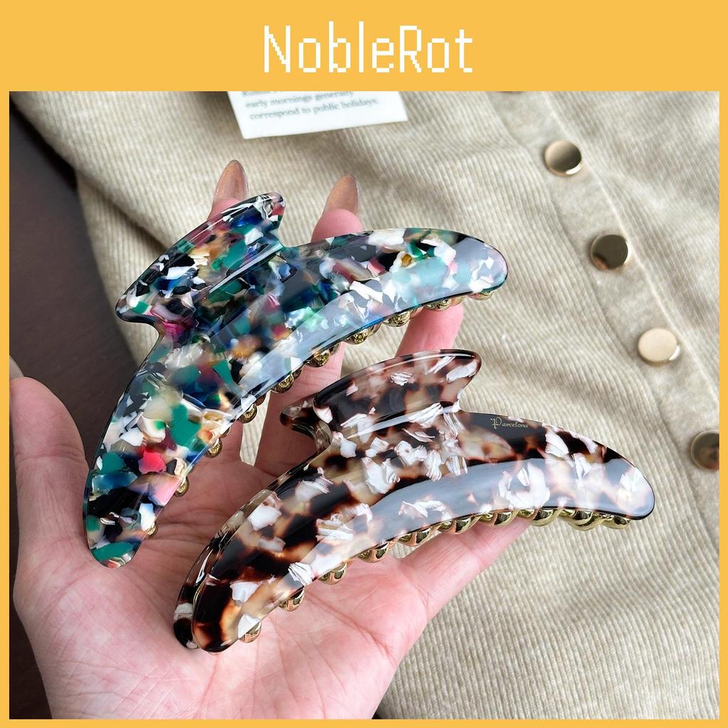 Moon Large Unique Hair Claw Clips With Highend Acetate Material Women For