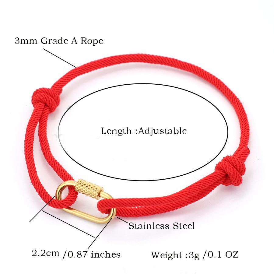 Noter Casual Fashion Adjustable Unisex String Bracelet 3mm Sweat Absorbing Fabric Handmade Friendship Braslet 10 Colors Options