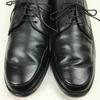 80er Jahre Vintage WEYENBERG MASSAGIC U-Tip Businessschuhe Schwarz Größe 9EEE / 27.0cm(GEBRAUCHT)