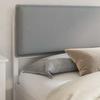 Bed Frame with Upholstered Headboard Light Grey 180 X 200 Cm