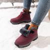 Botas de Neve para Clima Frio Extremo - Sapatos de Inverno Térmicos Isolados para Serviço Pesado com Solas de Borracha Antiderrapantes, Botas de Montanhismo com Cadarço