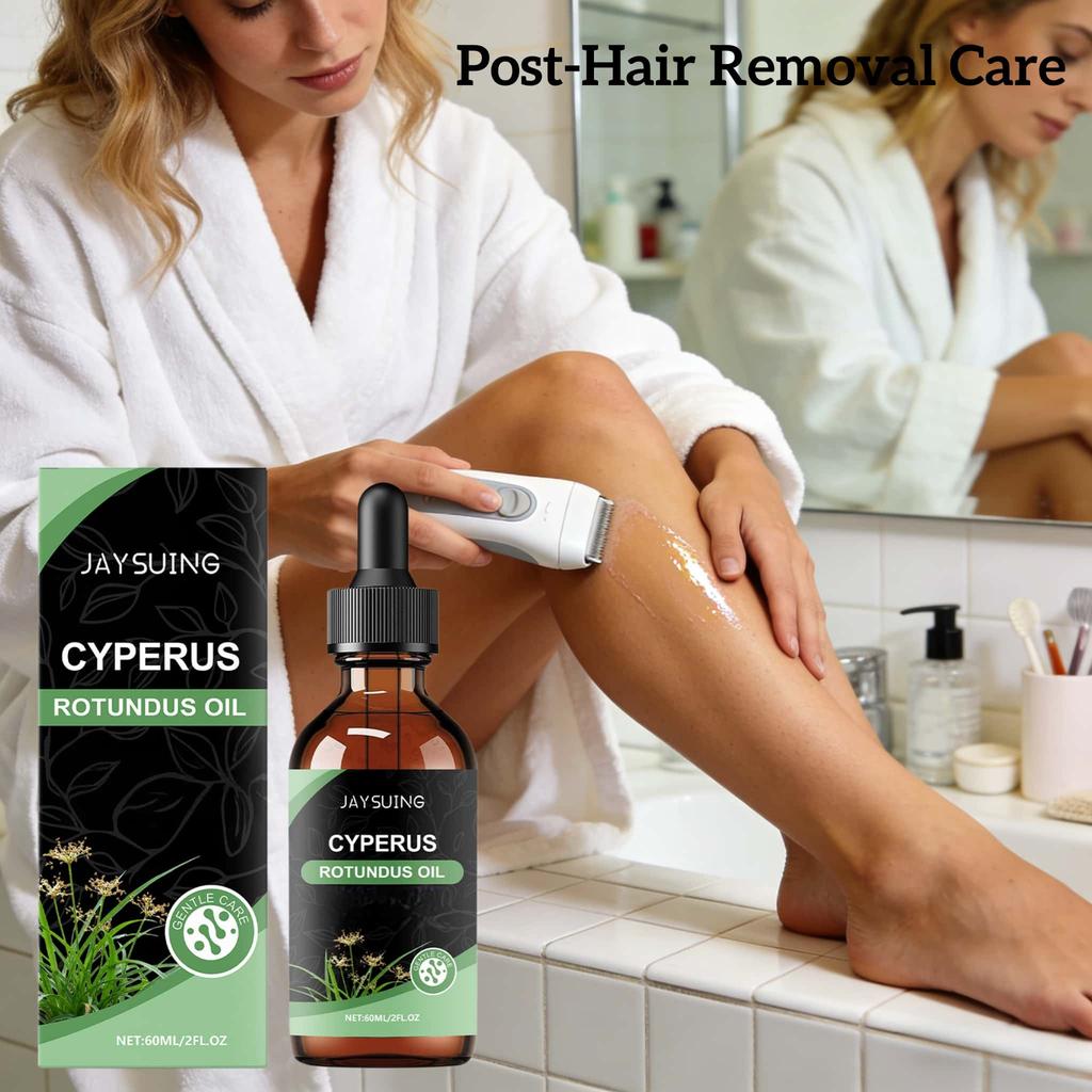 60ml, Post-Hair Removal Care Essence, deeply moisturizes with a lightweight, non-greasy texture, instantly soothes dryness and irritation.