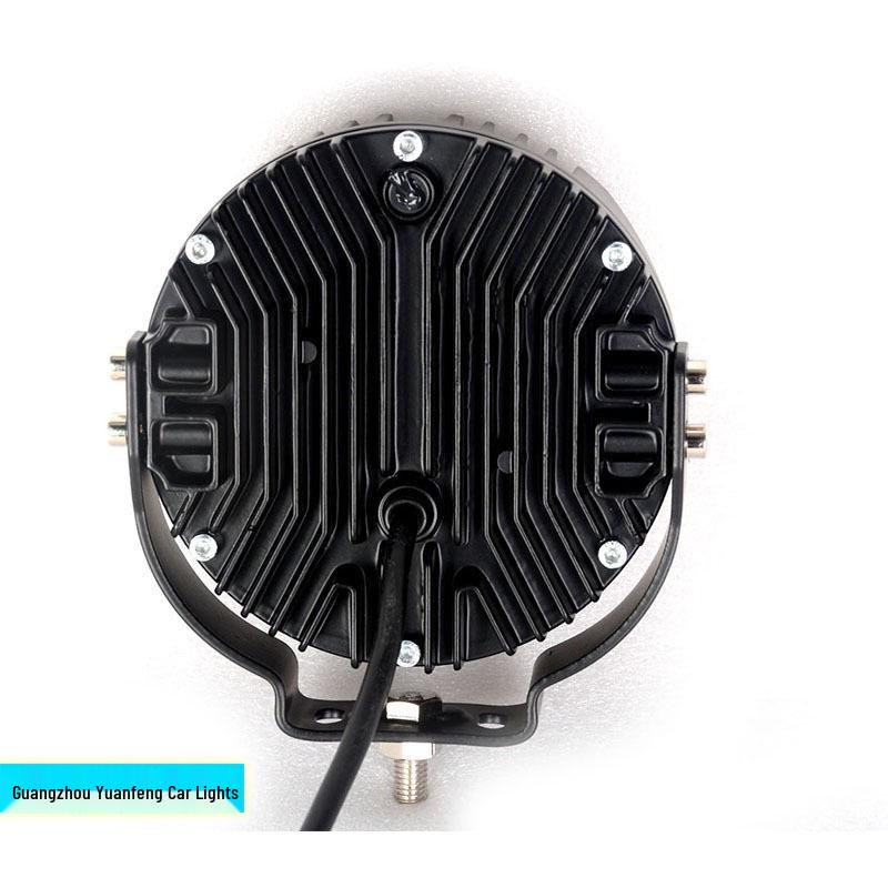 5-inch LED Amber Flashing/Wide-Angle Driving Light for Off-Road Vehicles