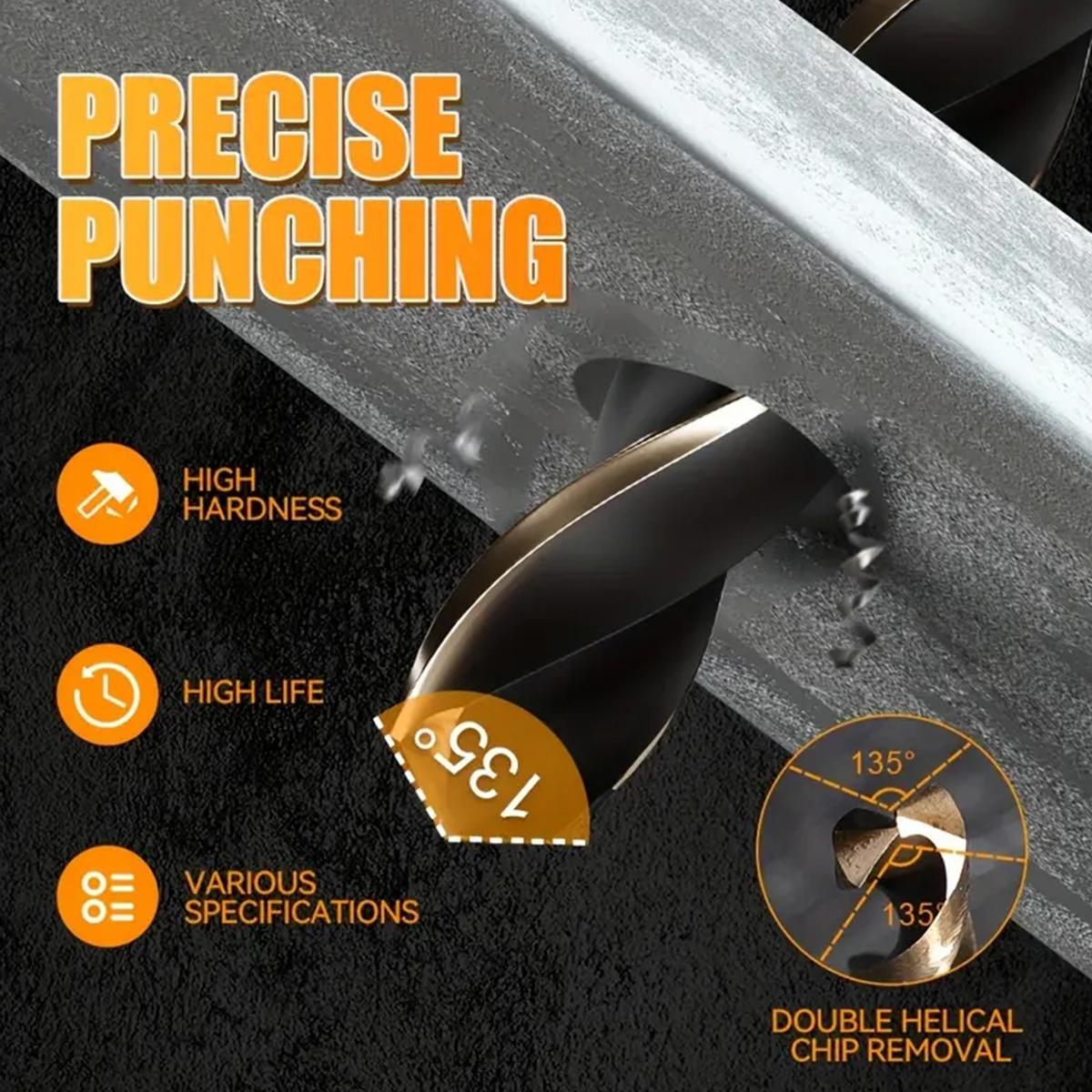 

15pcs Hex Shank Drill Fried Dough Twist Drill,Electric Screwdriver electric screwdriver drill 1.5-6.5mm Hexagonal