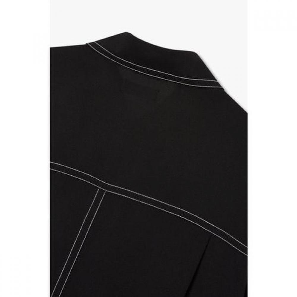 Studio Tomboy Poly Color Stitch Blouse 9176321882