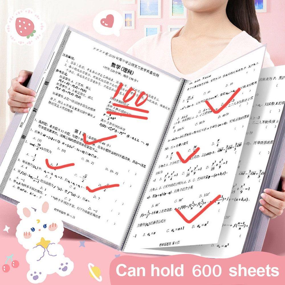 A4 Složka na dokumenty Průhledná taška Taška na ukládání dokumentů Voděodolná Archivní taška Plakát