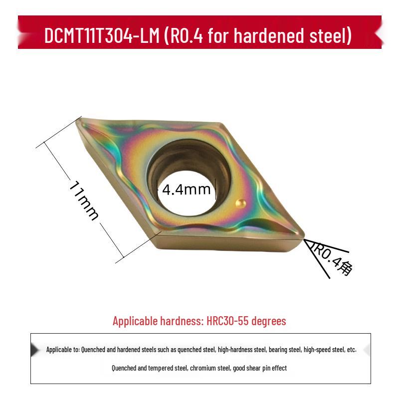 Triangular CNC Quenched Steel Lathe Blade - Superhard Tool Insert for Heat Treatment and Hardening