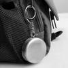 Portable Expandable Stainless Steel Cup With Keychain Leak-Proof Foldable Cup For Travel Outdoor