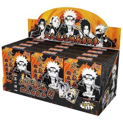 Kayou Naruto Youth Scroll Gift Box Children 'S Festival Bcr Card Medal Naruto Collection Card Children 'S Gift