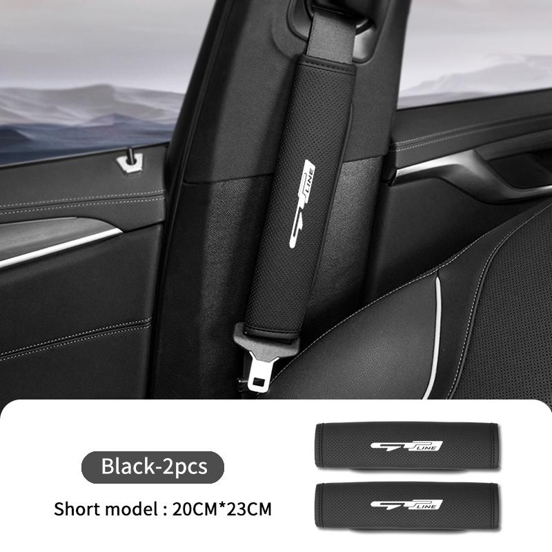 Car Safety Belt Shoulder Pad Seatbelt Protection Cover For KIA K5 K2 Optima Soul Spectra Niro Cadenza Sephia Carens