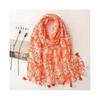 Design Brand Women Scarf Fashion Print Cotton Warm Shawl Muslim Scarves Hijabs Lady Pashmina Bandana Tassel Beach Shawls Foulard
