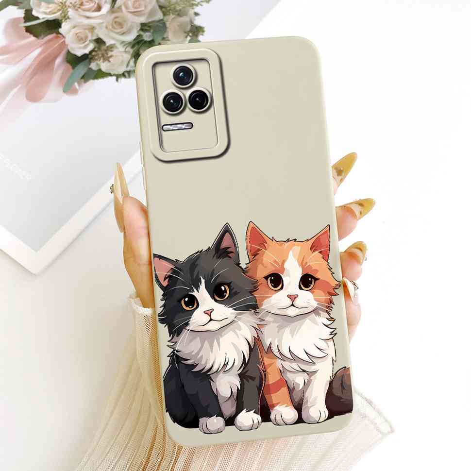 For Redmi K40S Case Cute Cartoon Popular Pattern Silicone Back Cover For Redmi K 40S k40s Phone Protection Cases Fundas