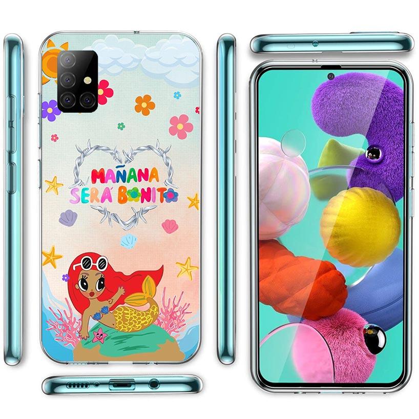 Karolg M-Manana Sera B-Bonito Phone Case For Samsung Galaxy A12 A52S A42 A32 A22 A51 A50 Note 20 Ultra 10 S10 Plus A71 A70 A31 A