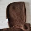Knitted Korean Ins Hood Scarf Thicken Warm Ear Protection Hat Pullover Cap  Autumn and Winter
